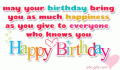Comments, Graphics - Happy Birthday 